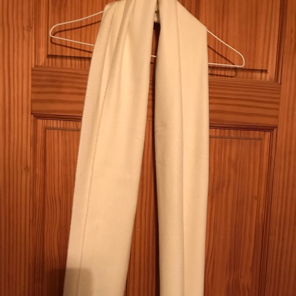 White scarf